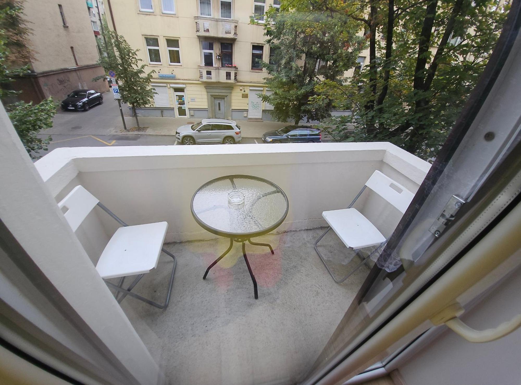 Kauno Apartamentai Su Balkonu คอนัส ภายนอก รูปภาพ